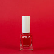 Le vernis à ongles rouge et bio d'OrelKa