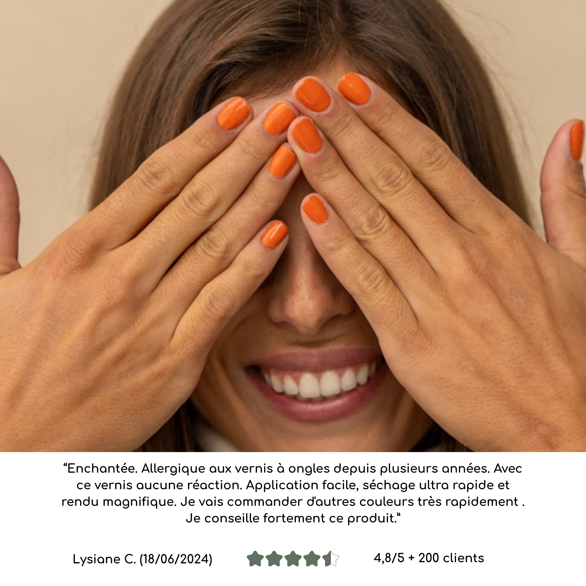 Vernis Orange Pomone
