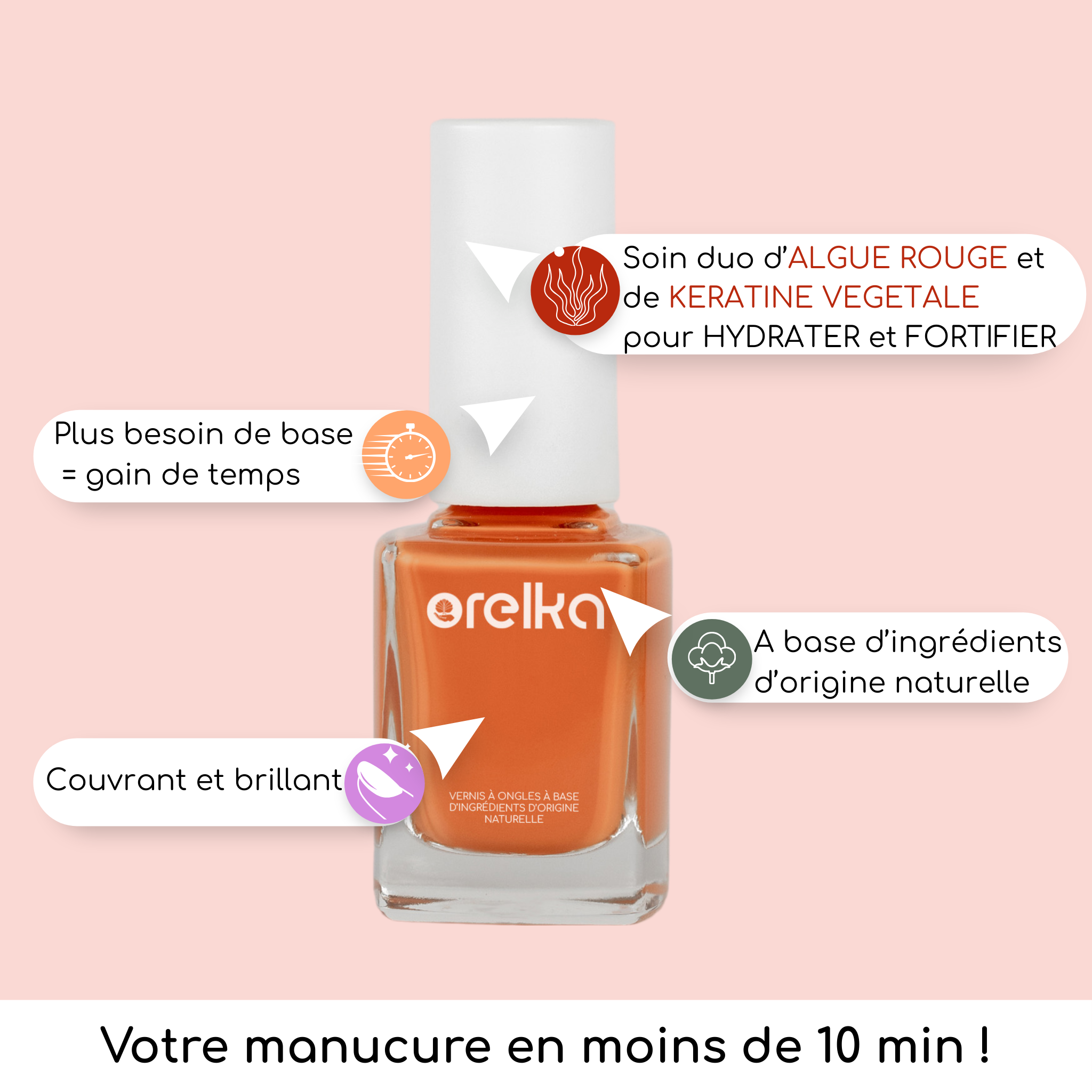 Vernis Orange Pomone