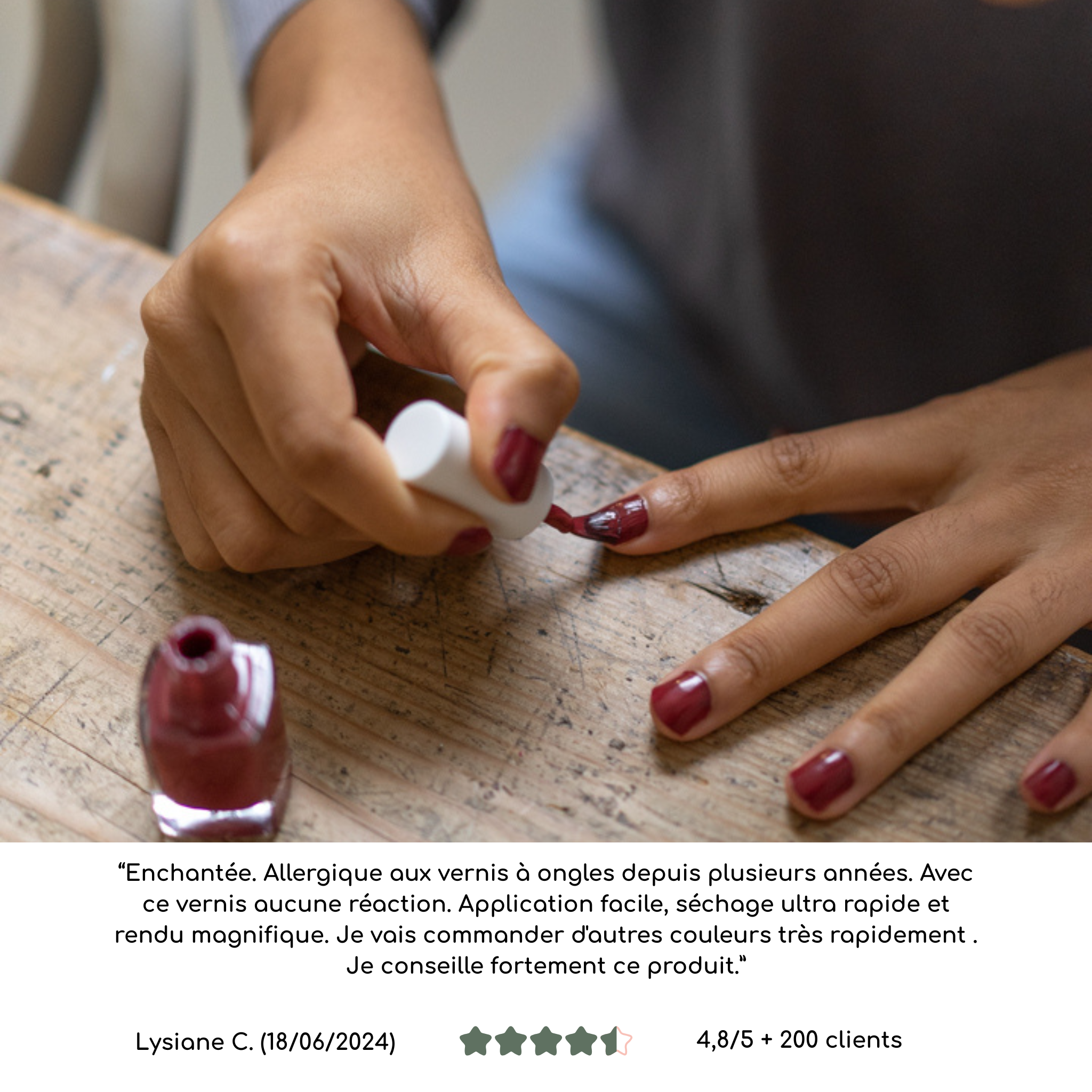 Vernis Prune Maïa
