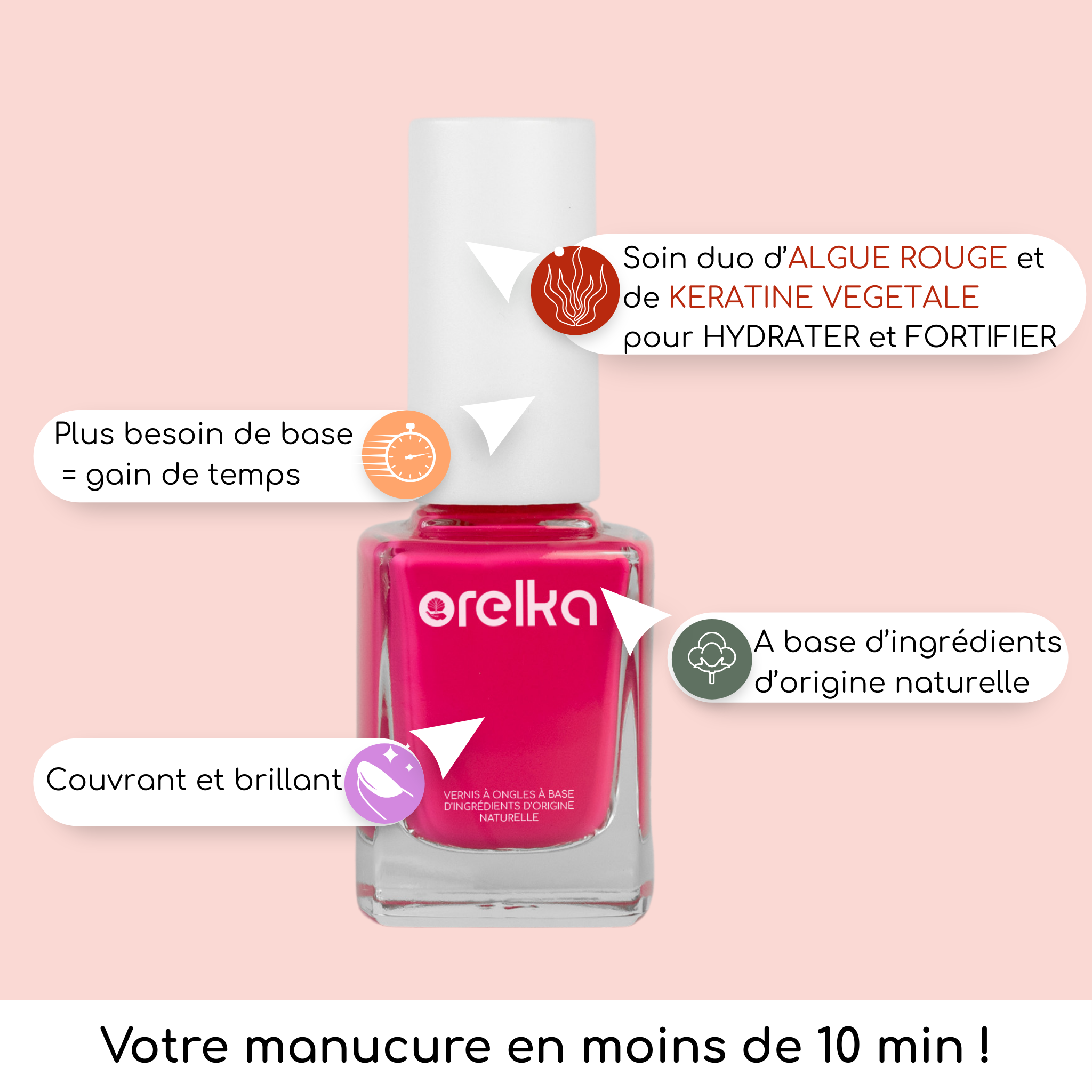 Vernis Rose Cérès