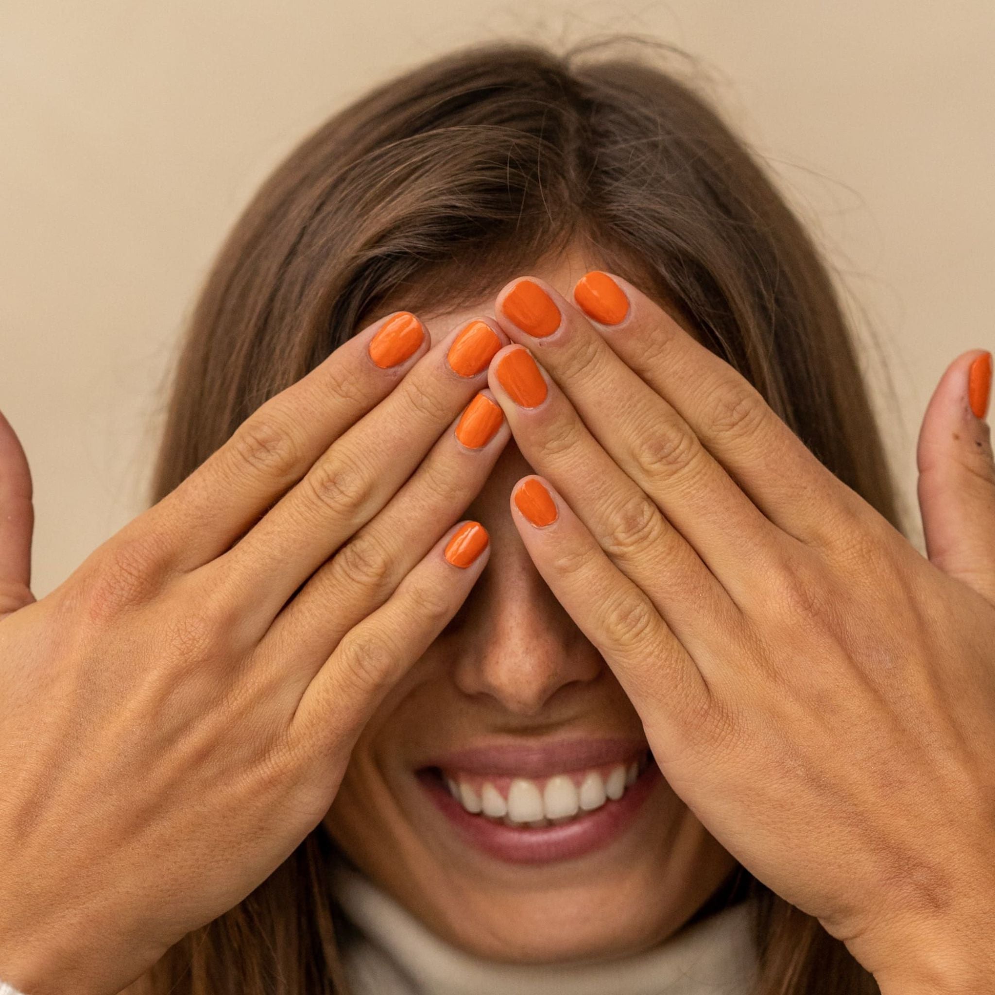 vernis orangé