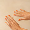 Vernis a ongles naturel Orange Pomone - Vernis bio sourcé -OrelKa